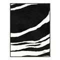 Picture of With Back & White  Lines _GroupedProduct_Rectangle_Portrait_Canvas_Framed_