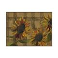 Picture of Sunflower In The Evening I _GroupedProduct_Rectangle_Landscape_Canvas_Framed_