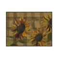 Picture of Sunflower In The Evening I _GroupedProduct_Rectangle_Landscape_Canvas_Framed_