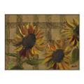 Picture of Sunflower In The Evening I _GroupedProduct_Rectangle_Landscape_Canvas_Framed_