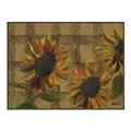 Picture of Sunflower In The Evening I _GroupedProduct_Rectangle_Landscape_Canvas_Framed_
