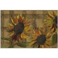 Picture of Sunflower In The Evening I _GroupedProduct_Rectangle_Landscape_Canvas_Framed_