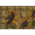 Picture of Sunflower In The Evening I _GroupedProduct_Rectangle_Landscape_Canvas_Framed_