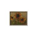 Picture of Sunflower In The Evening II _GroupedProduct_Rectangle_Landscape_Canvas_Framed_