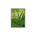 Picture of Fresh Palm Leaves I _GroupedProduct_Rectangle_Portrait_Canvas_Framed_
