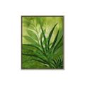 Picture of Fresh Palm Leaves I _GroupedProduct_Rectangle_Portrait_Canvas_Framed_