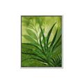 Picture of Fresh Palm Leaves I _GroupedProduct_Rectangle_Portrait_Canvas_Framed_
