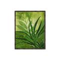 Picture of Fresh Palm Leaves I _GroupedProduct_Rectangle_Portrait_Canvas_Framed_