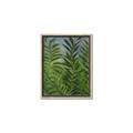 Picture of Fresh Palm Leaves II _GroupedProduct_Rectangle_Portrait_Canvas_Framed_