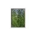 Picture of Fresh Palm Leaves II _GroupedProduct_Rectangle_Portrait_Canvas_Framed_