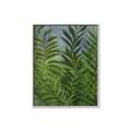 Picture of Fresh Palm Leaves II _GroupedProduct_Rectangle_Portrait_Canvas_Framed_