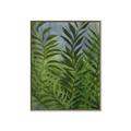 Picture of Fresh Palm Leaves II _GroupedProduct_Rectangle_Portrait_Canvas_Framed_