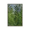 Picture of Fresh Palm Leaves II _GroupedProduct_Rectangle_Portrait_Canvas_Framed_