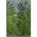 Picture of Fresh Palm Leaves II _GroupedProduct_Rectangle_Portrait_Canvas_Framed_