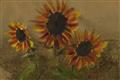 Picture of Sunflower In The Evening II _GroupedProduct_Rectangle_Landscape_Unframed_Print_Only_