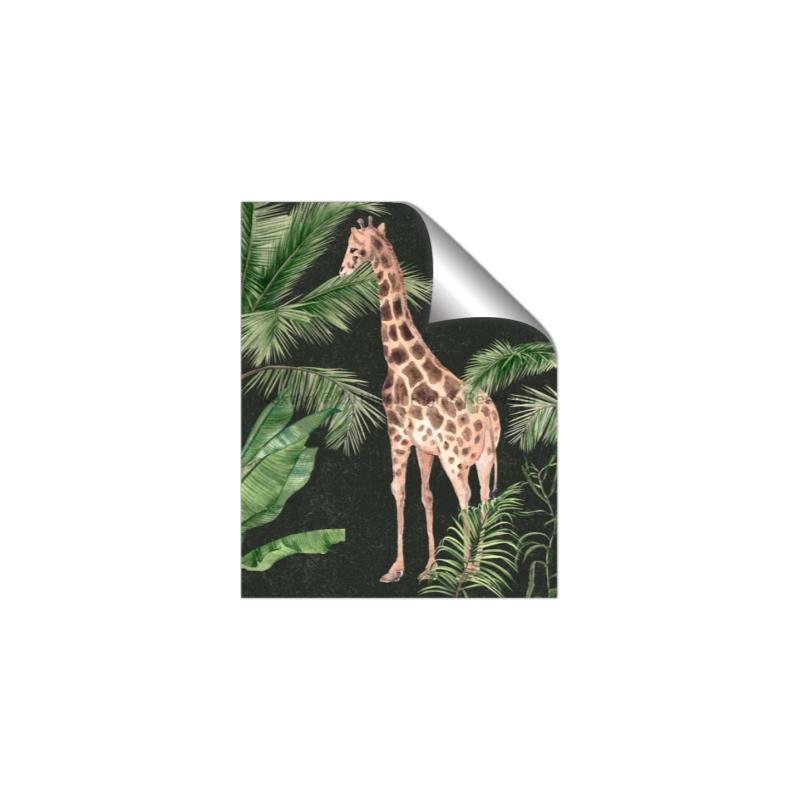 Picture of Giraffe In The Jungle _GroupedProduct_Rectangle_Portrait_Unframed_Print_Only_