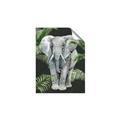 Picture of Elephant In The Forest _GroupedProduct_Rectangle_Portrait_Unframed_Print_Only_