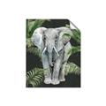 Picture of Elephant In The Forest _GroupedProduct_Rectangle_Portrait_Unframed_Print_Only_