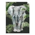 Picture of Elephant In The Forest _GroupedProduct_Rectangle_Portrait_Unframed_Print_Only_