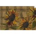 Picture of Sunflower In The Evening I _GroupedProduct_Rectangle_Landscape_Unframed_Print_Only_