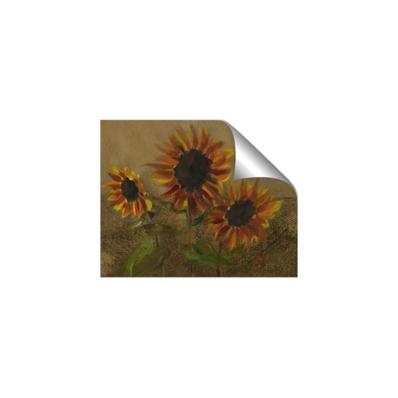 Picture of Sunflower In The Evening II _GroupedProduct_Rectangle_Landscape_Unframed_Print_Only_
