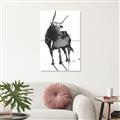Picture of Black Cariboo _GroupedProduct_Rectangle_Portrait_Unframed_Print_Only_