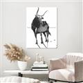 Picture of Black Cariboo _GroupedProduct_Rectangle_Portrait_Unframed_Print_Only_