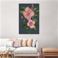 Picture of Pink Tropical Flower _GroupedProduct_Rectangle_Portrait_Unframed_Print_Only_