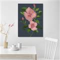 Picture of Pink Tropical Flower _GroupedProduct_Rectangle_Portrait_Unframed_Print_Only_