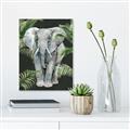 Picture of Elephant In The Forest _GroupedProduct_Rectangle_Portrait_Unframed_Print_Only_