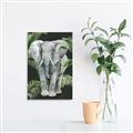 Picture of Elephant In The Forest _GroupedProduct_Rectangle_Portrait_Unframed_Print_Only_