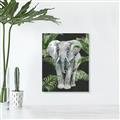 Picture of Elephant In The Forest _GroupedProduct_Rectangle_Portrait_Unframed_Print_Only_
