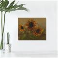 Picture of Sunflower In The Evening II _GroupedProduct_Rectangle_Landscape_Unframed_Print_Only_