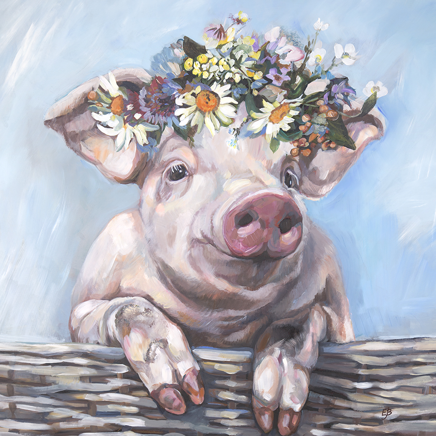 nextART. Flower Piglet I