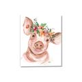 Picture of Flower Piglet _GroupedProduct_Rectangle_Portrait_Canvas_