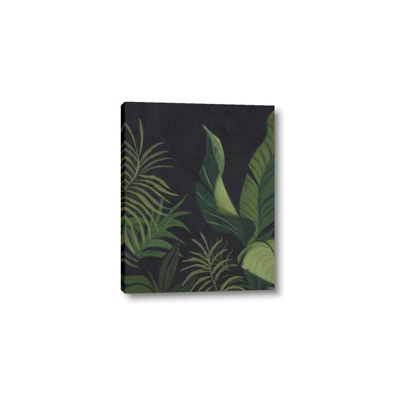 Picture of Tropical Palm Leaves II _GroupedProduct_Rectangle_Portrait_Canvas_