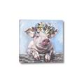 Picture of Flower Piglet I _GroupedProduct_Square_Canvas_