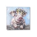 Picture of Flower Piglet I _GroupedProduct_Square_Canvas_