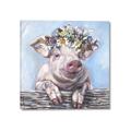 Picture of Flower Piglet I _GroupedProduct_Square_Canvas_