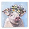 Picture of Flower Piglet II _GroupedProduct_Square_Canvas_