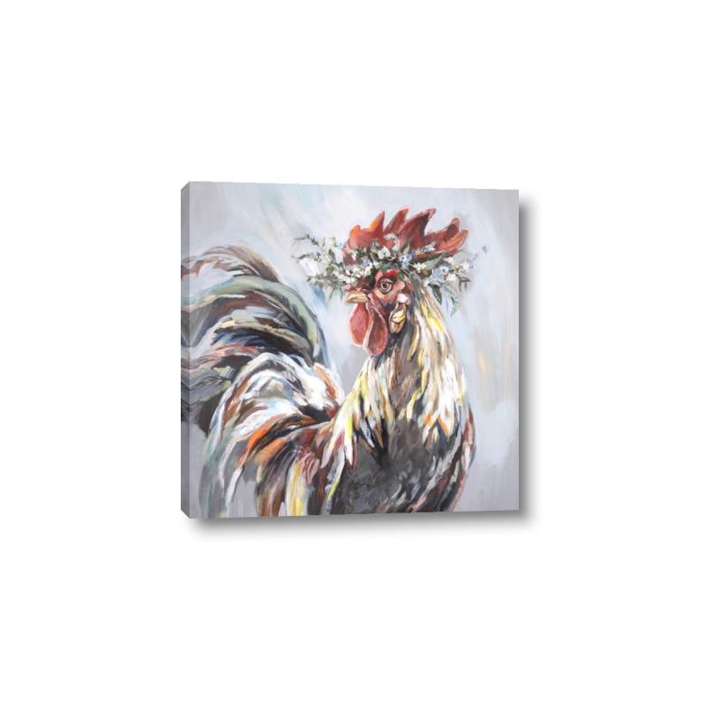 Picture of Gallic Rooster III _GroupedProduct_Square_Canvas_