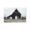 Picture of Black Barn House _GroupedProduct_Rectangle_Landscape_Canvas_