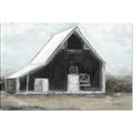 Picture of Black Barn House _GroupedProduct_Rectangle_Landscape_Canvas_