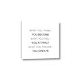 Picture of What You Think You Become _GroupedProduct_Square_Canvas_