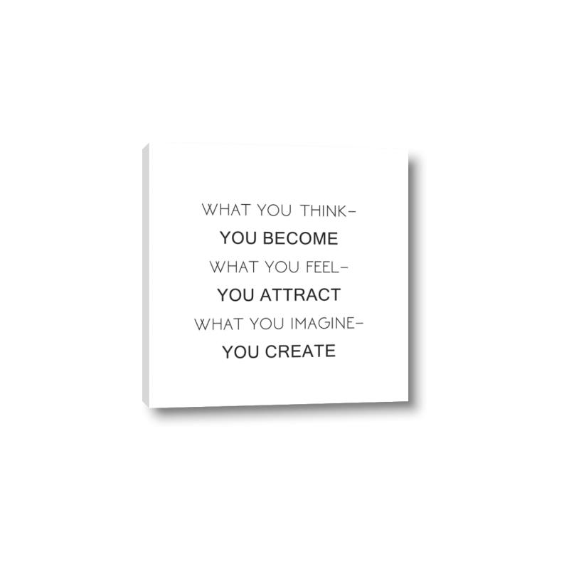 Picture of What You Think You Become _GroupedProduct_Square_Canvas_