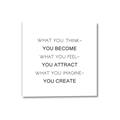 Picture of What You Think You Become _GroupedProduct_Square_Canvas_
