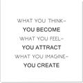 Picture of What You Think You Become _GroupedProduct_Square_Canvas_