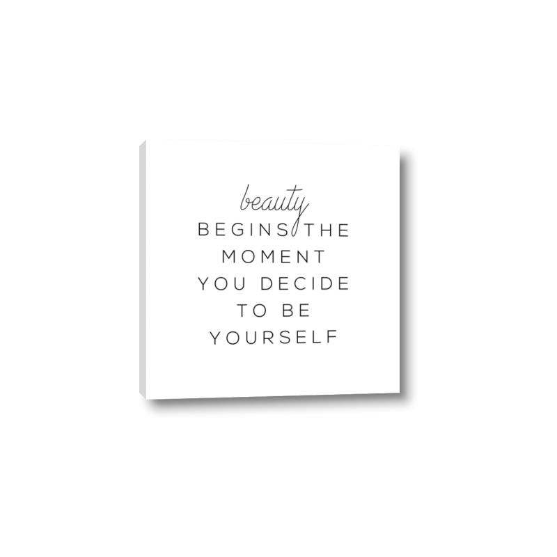 Picture of Be Yourself I _GroupedProduct_Square_Canvas_