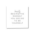 Picture of Be Yourself I _GroupedProduct_Square_Canvas_