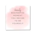 Picture of Be Yourself III _GroupedProduct_Square_Canvas_